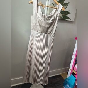 KAREN MILLEN  SATIN DRESS